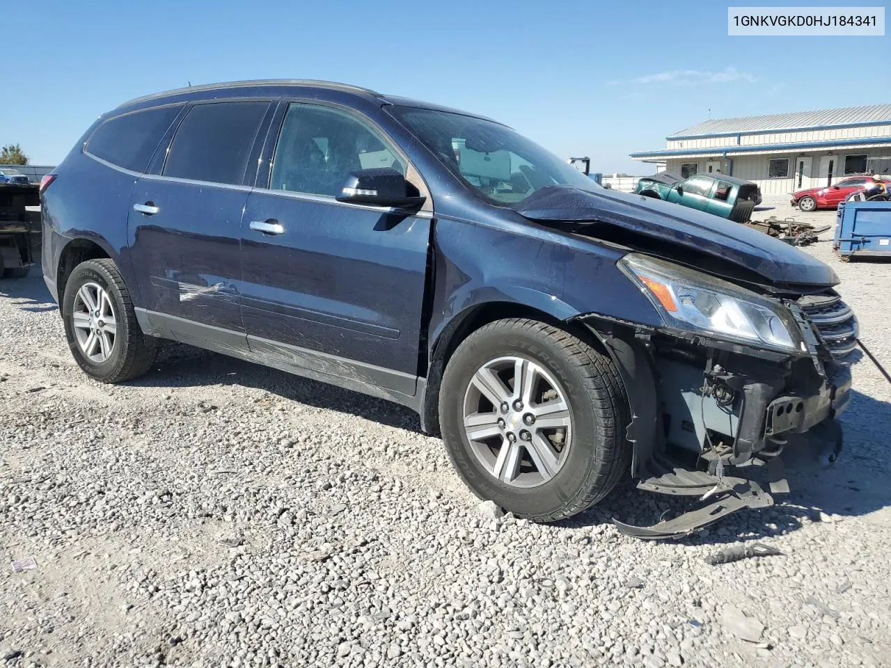 2017 Chevrolet Traverse Lt VIN: 1GNKVGKD0HJ184341 Lot: 77384244