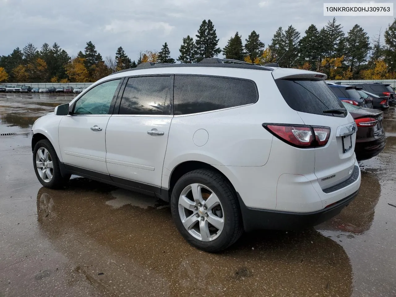 2017 Chevrolet Traverse Lt VIN: 1GNKRGKD0HJ309763 Lot: 77741874