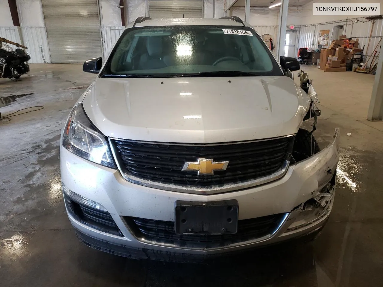 2017 Chevrolet Traverse Ls VIN: 1GNKVFKDXHJ156797 Lot: 77818164