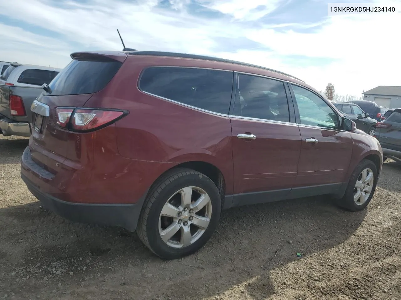 1GNKRGKD5HJ234140 2017 Chevrolet Traverse Lt