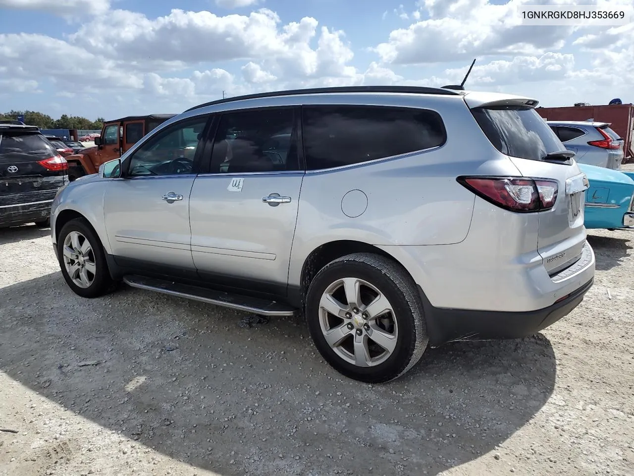 2017 Chevrolet Traverse Lt VIN: 1GNKRGKD8HJ353669 Lot: 78302244