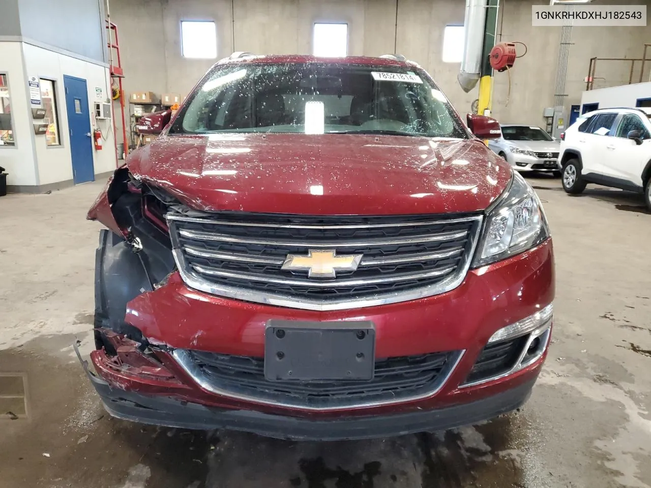 2017 Chevrolet Traverse Lt VIN: 1GNKRHKDXHJ182543 Lot: 78521814