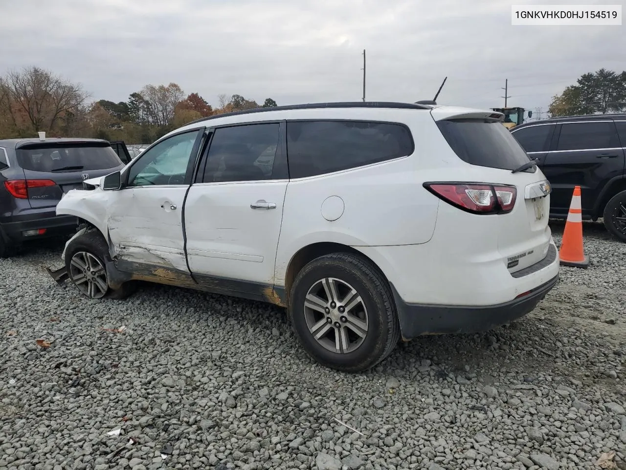 2017 Chevrolet Traverse Lt VIN: 1GNKVHKD0HJ154519 Lot: 78576244