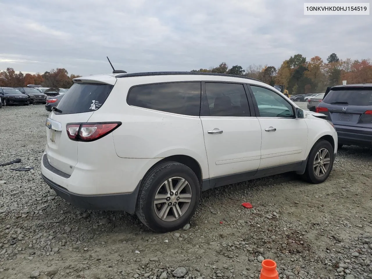 2017 Chevrolet Traverse Lt VIN: 1GNKVHKD0HJ154519 Lot: 78576244