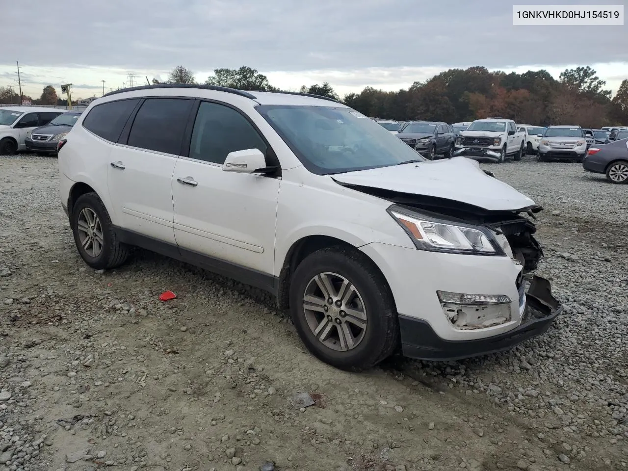 2017 Chevrolet Traverse Lt VIN: 1GNKVHKD0HJ154519 Lot: 78576244