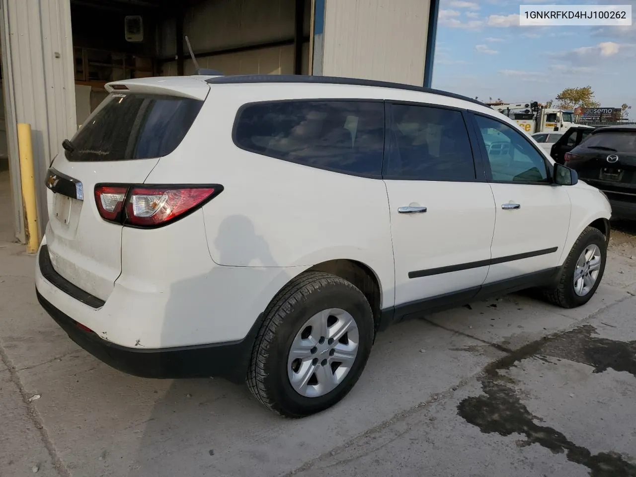 2017 Chevrolet Traverse Ls VIN: 1GNKRFKD4HJ100262 Lot: 78582174