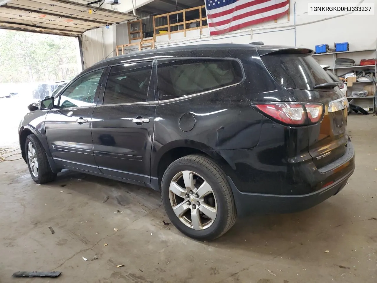 2017 Chevrolet Traverse Lt VIN: 1GNKRGKD0HJ333237 Lot: 78622284