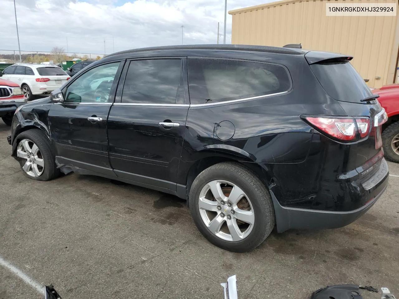 2017 Chevrolet Traverse Lt VIN: 1GNKRGKDXHJ329924 Lot: 78810014