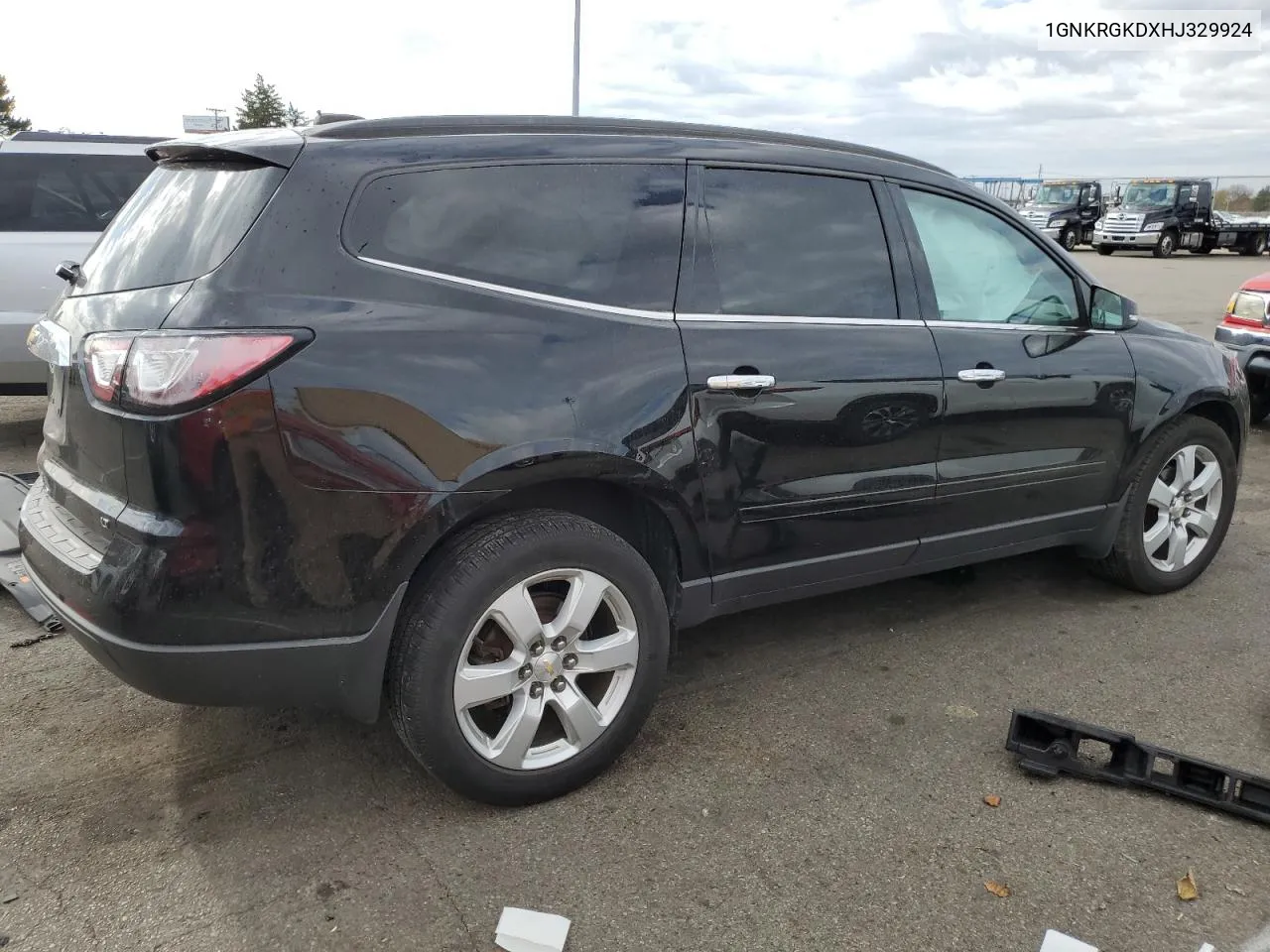 2017 Chevrolet Traverse Lt VIN: 1GNKRGKDXHJ329924 Lot: 78810014