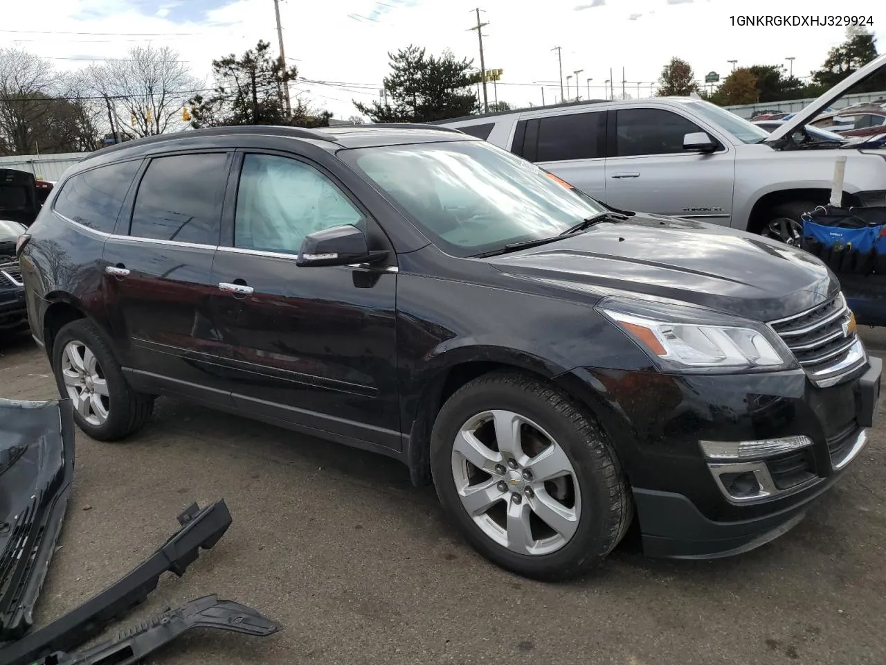 2017 Chevrolet Traverse Lt VIN: 1GNKRGKDXHJ329924 Lot: 78810014