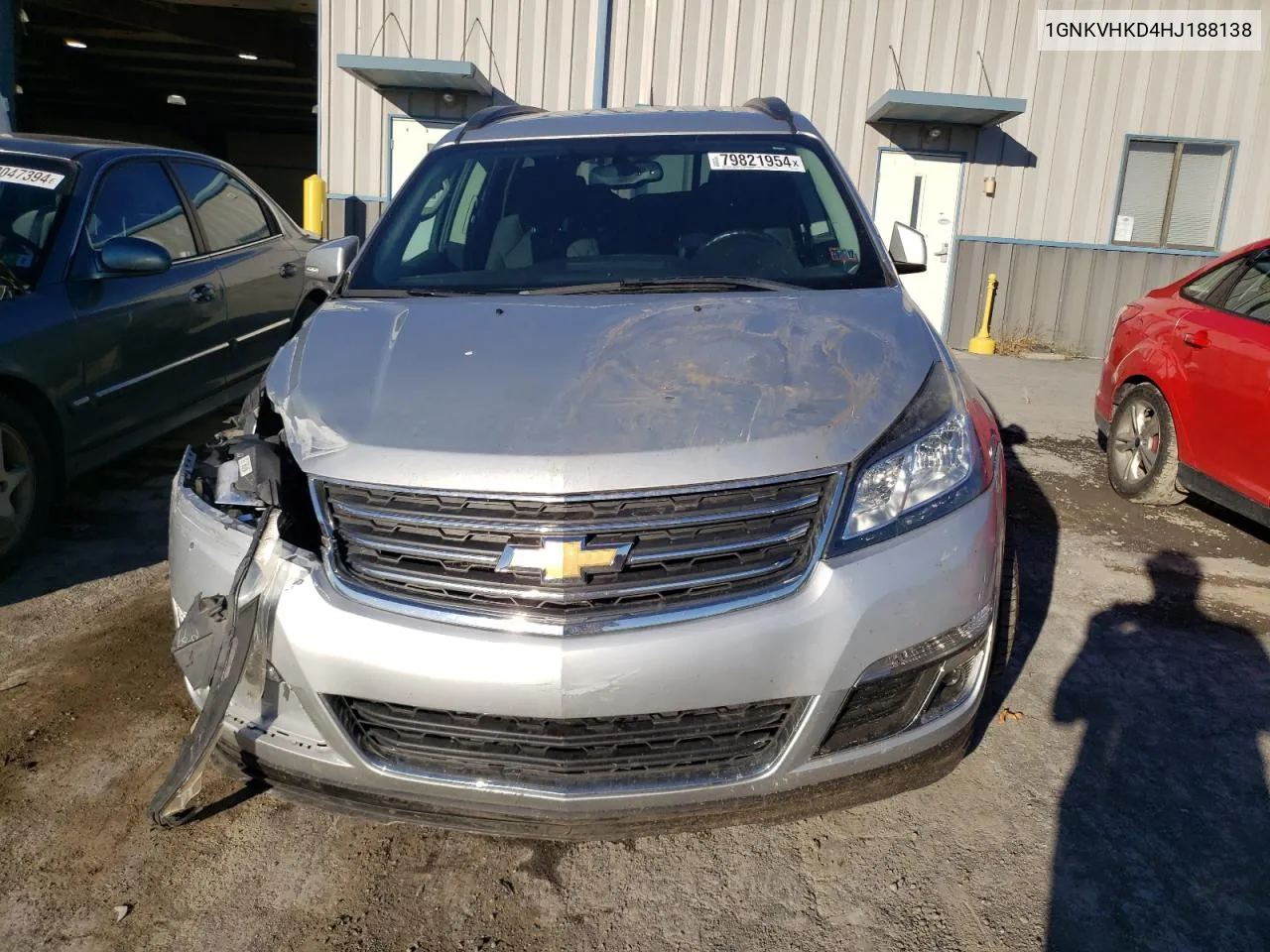 2017 Chevrolet Traverse Lt VIN: 1GNKVHKD4HJ188138 Lot: 79821954