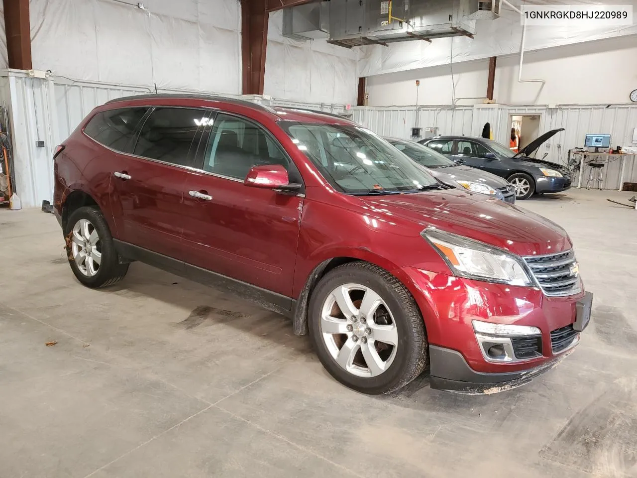 2017 Chevrolet Traverse Lt VIN: 1GNKRGKD8HJ220989 Lot: 79990314