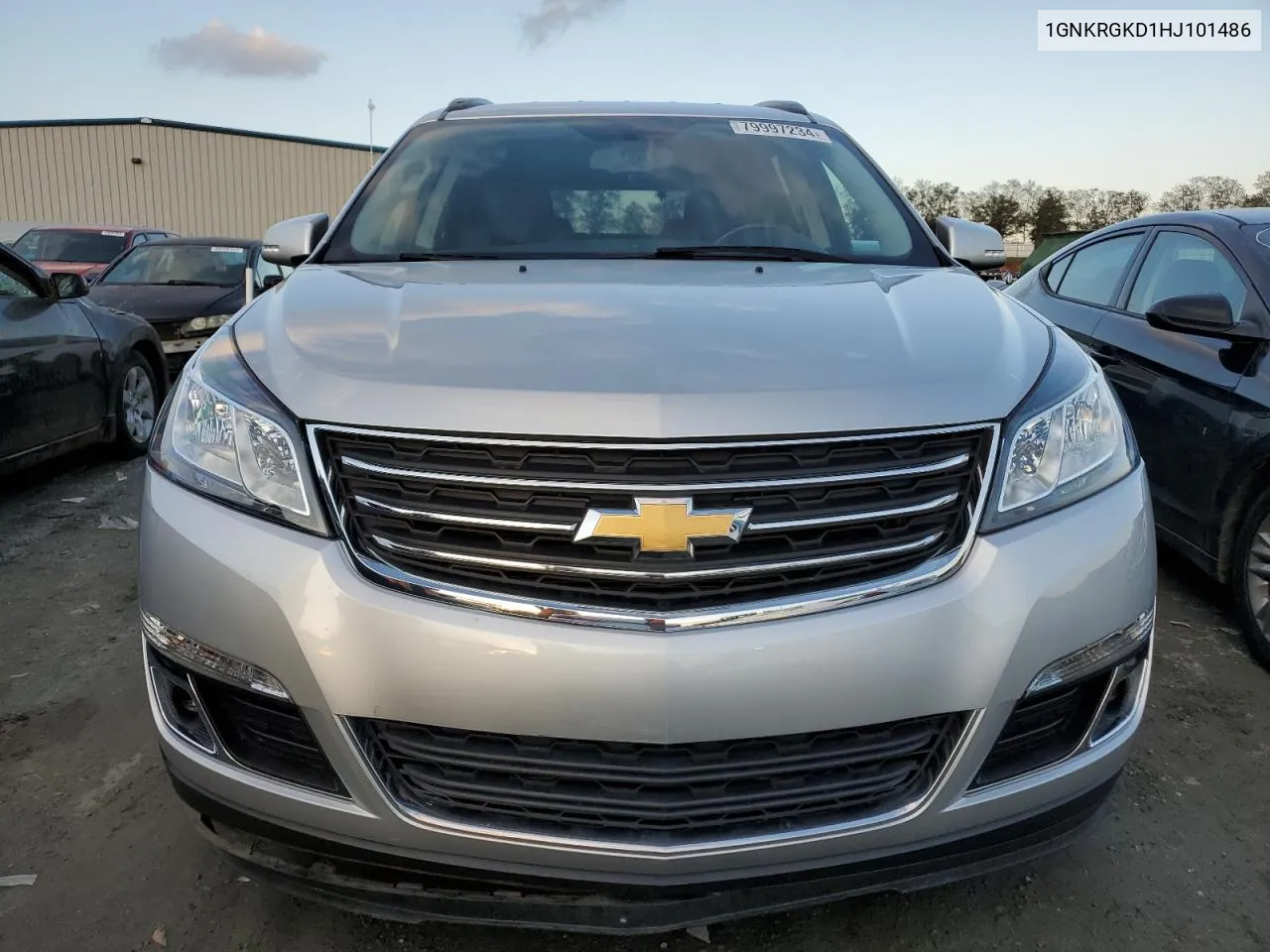 2017 Chevrolet Traverse Lt VIN: 1GNKRGKD1HJ101486 Lot: 79997234