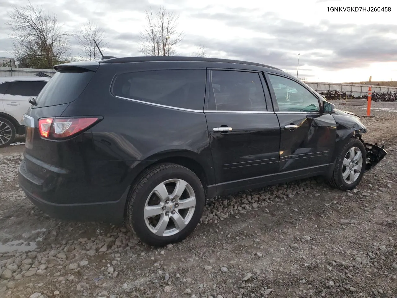 2017 Chevrolet Traverse Lt VIN: 1GNKVGKD7HJ260458 Lot: 80116734