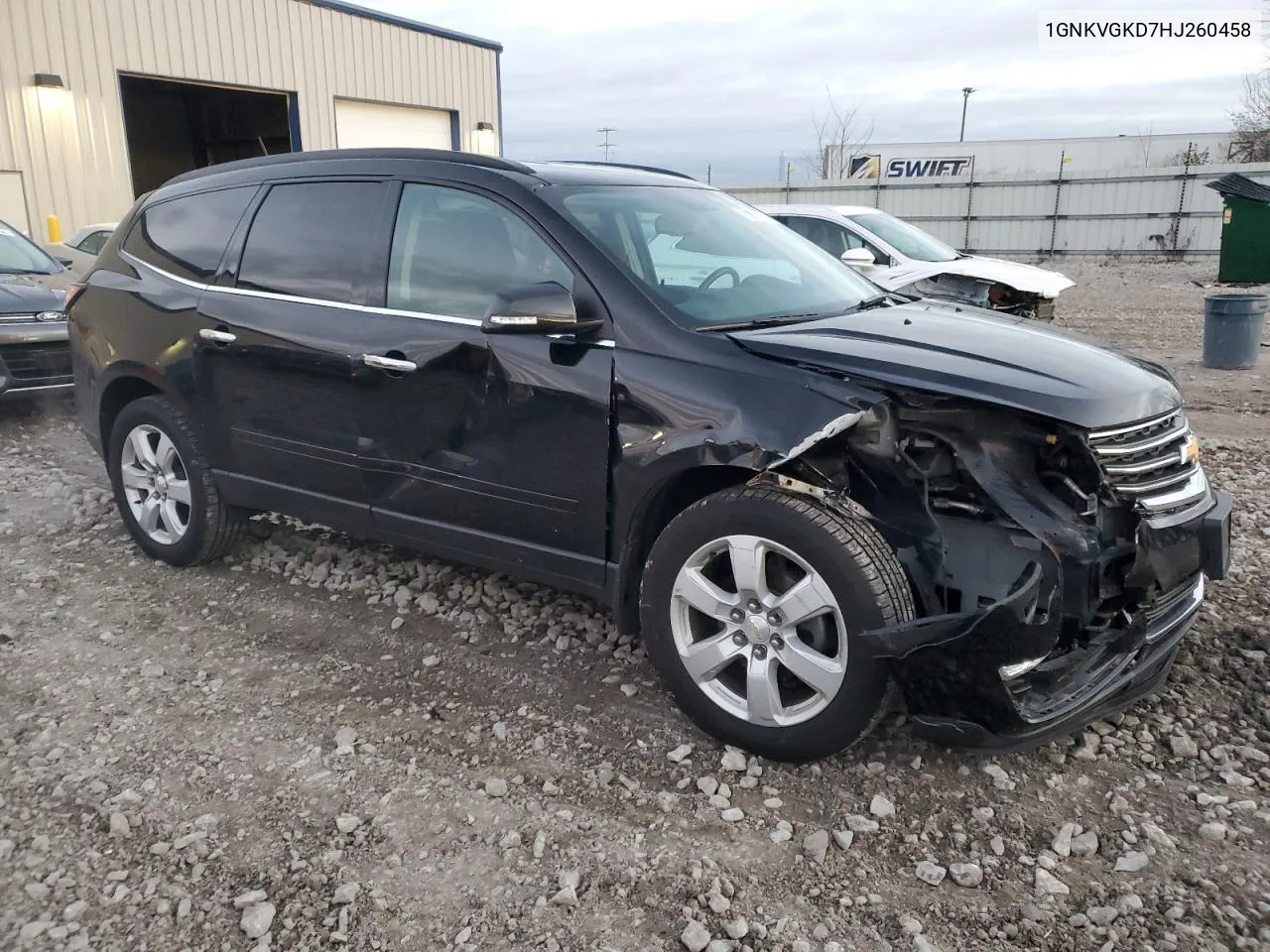 2017 Chevrolet Traverse Lt VIN: 1GNKVGKD7HJ260458 Lot: 80116734