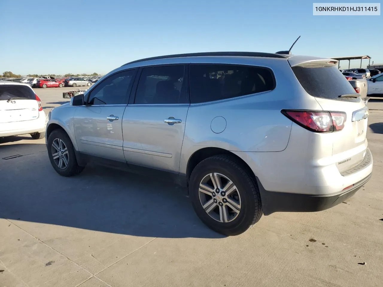 2017 Chevrolet Traverse Lt VIN: 1GNKRHKD1HJ311415 Lot: 80450804