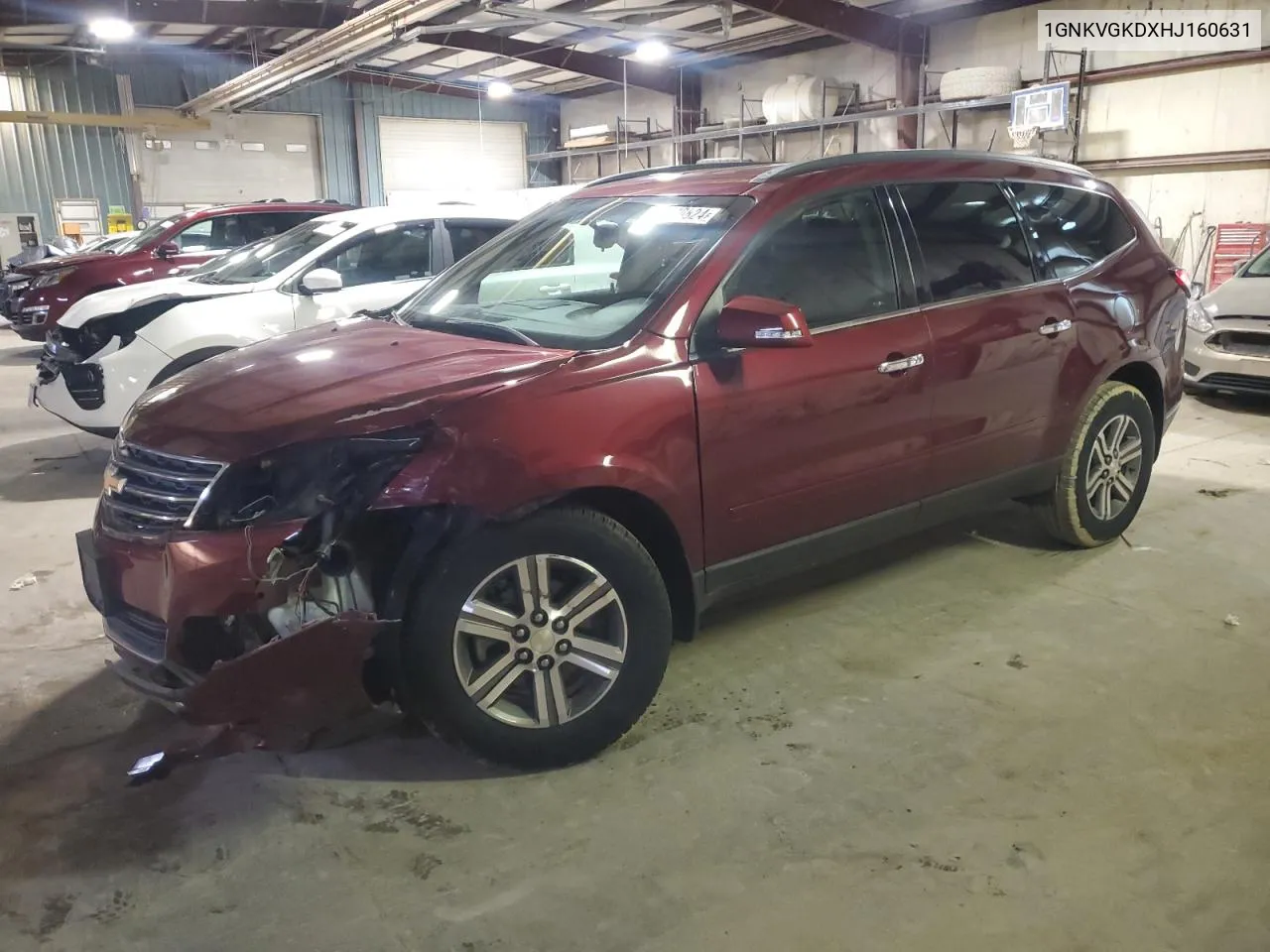 2017 Chevrolet Traverse Lt VIN: 1GNKVGKDXHJ160631 Lot: 80579824