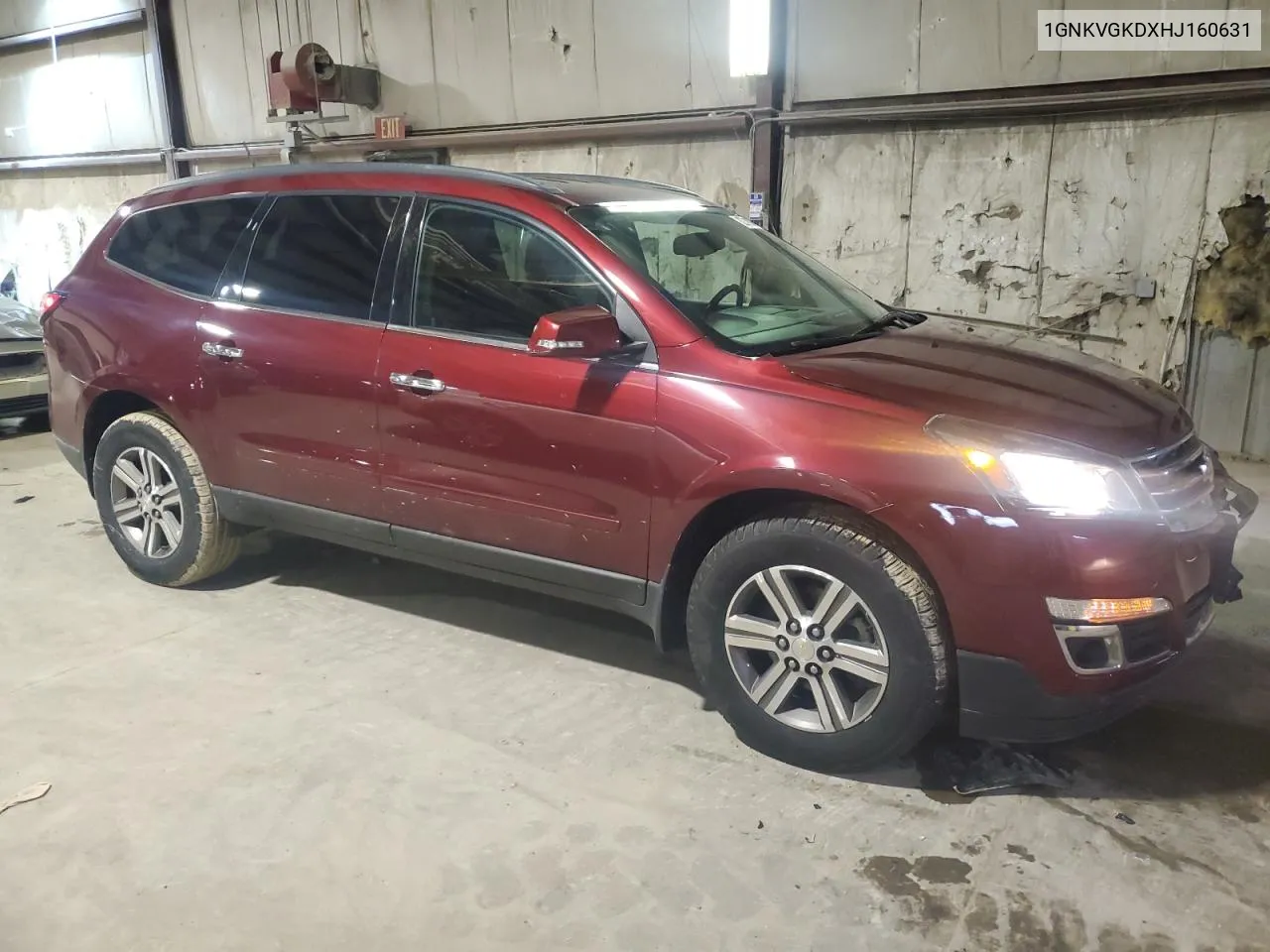 2017 Chevrolet Traverse Lt VIN: 1GNKVGKDXHJ160631 Lot: 80579824