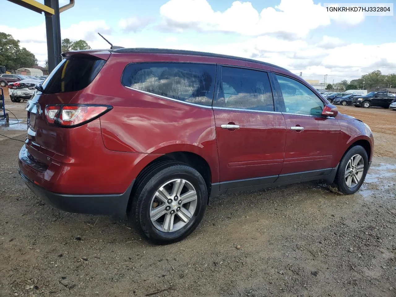 1GNKRHKD7HJ332804 2017 Chevrolet Traverse Lt