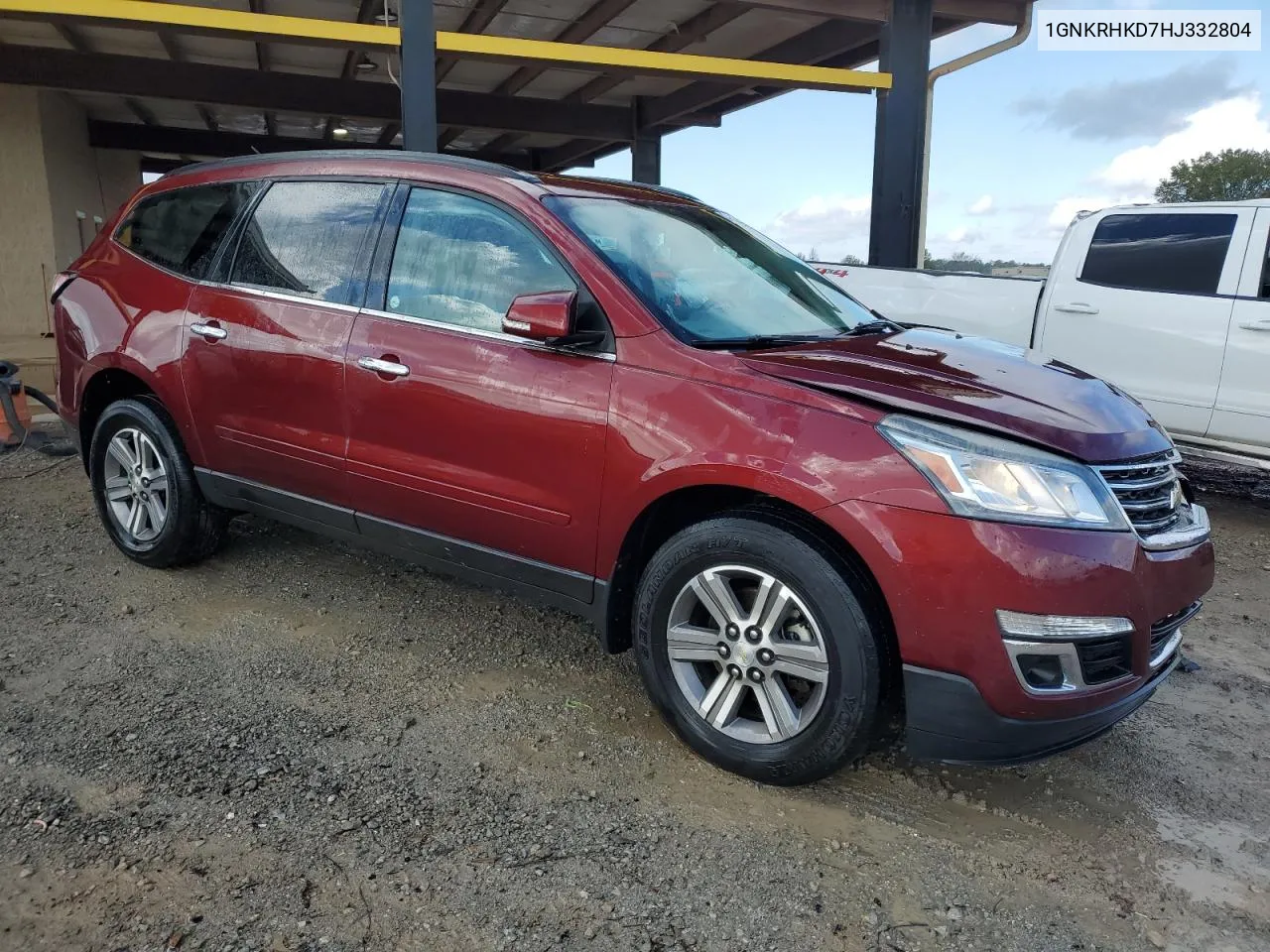 1GNKRHKD7HJ332804 2017 Chevrolet Traverse Lt