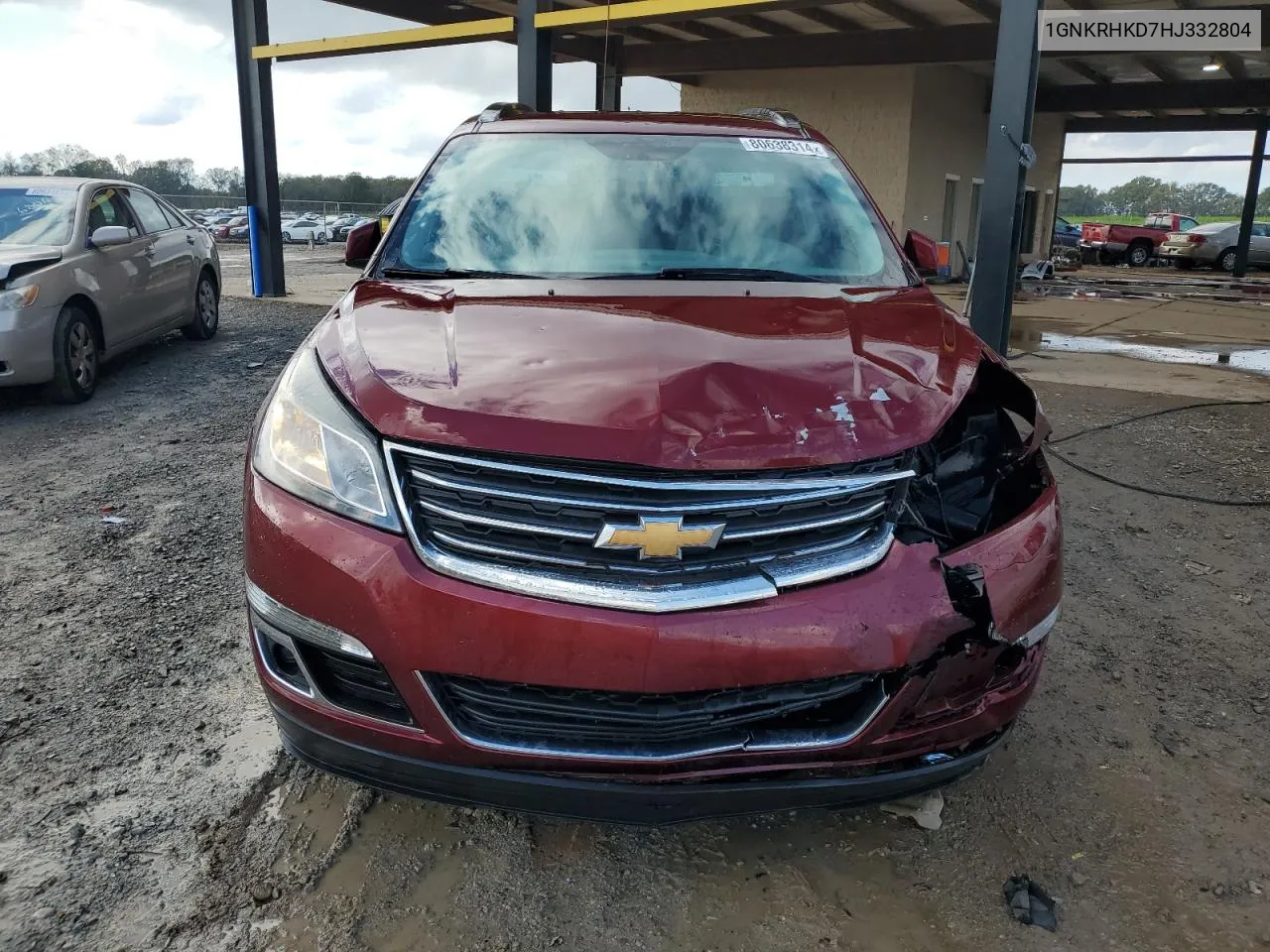 1GNKRHKD7HJ332804 2017 Chevrolet Traverse Lt