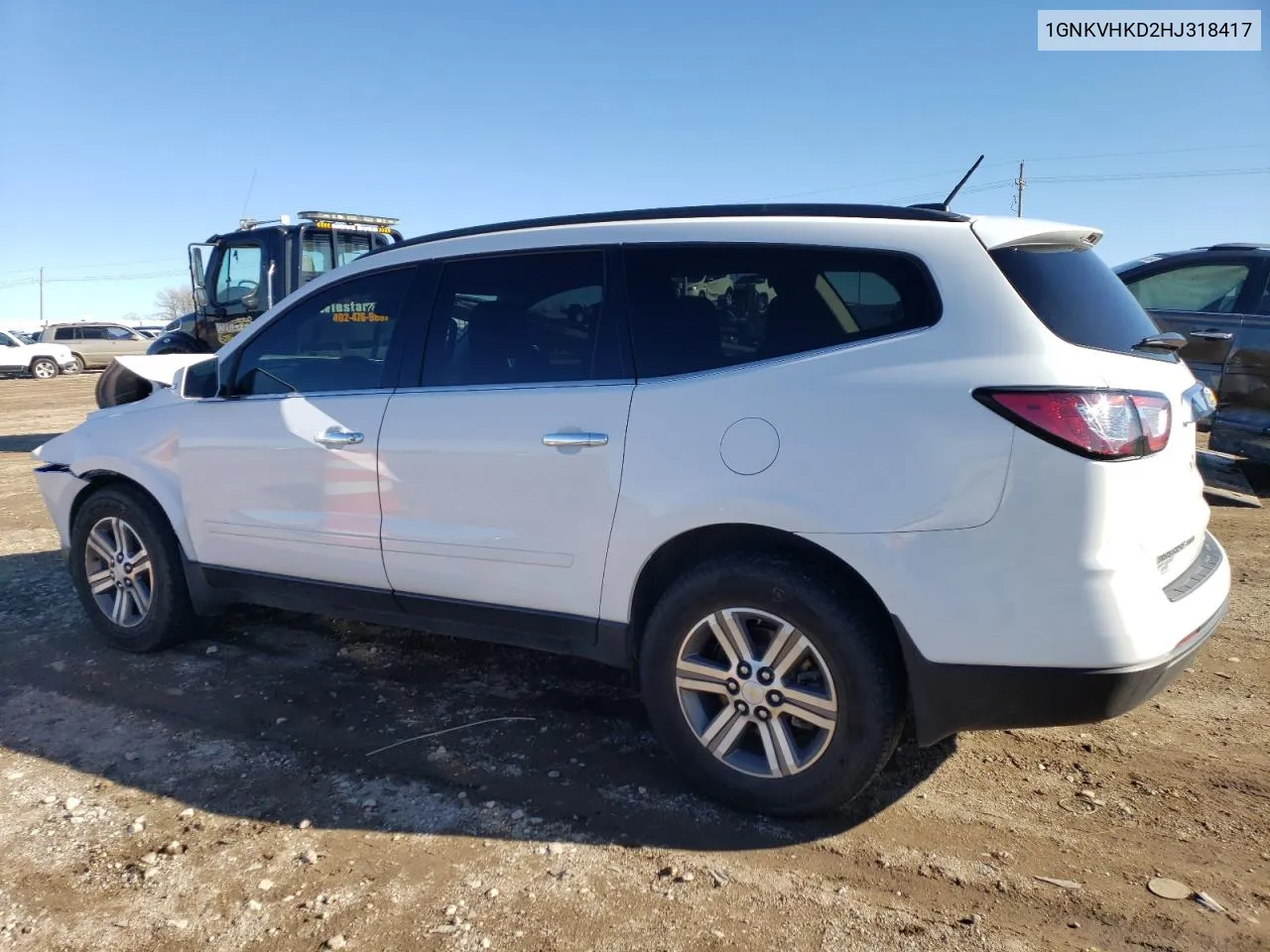 2017 Chevrolet Traverse Lt VIN: 1GNKVHKD2HJ318417 Lot: 81078894