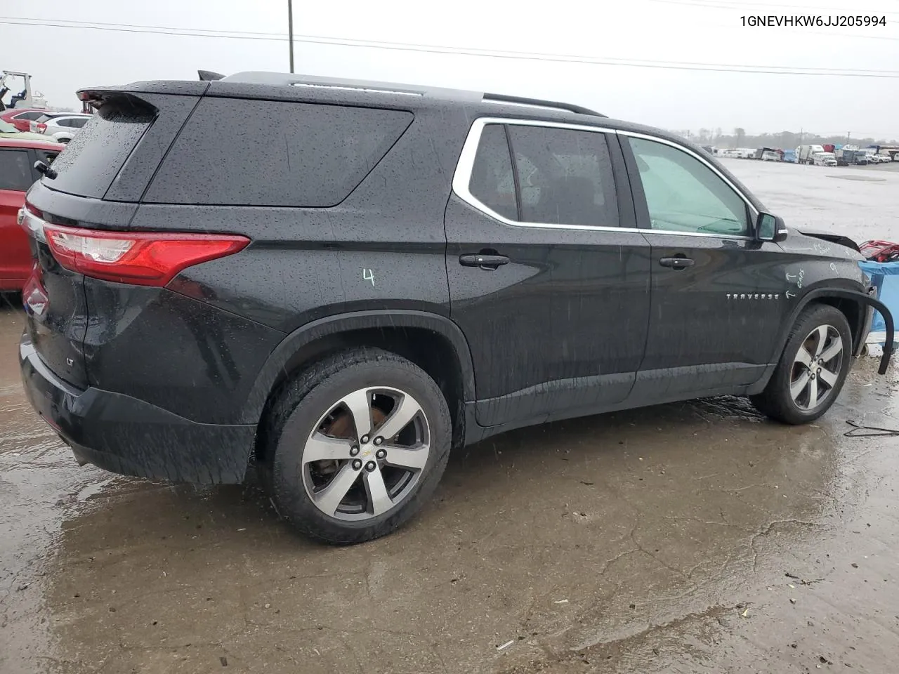 2018 Chevrolet Traverse Lt VIN: 1GNEVHKW6JJ205994 Lot: 49383114