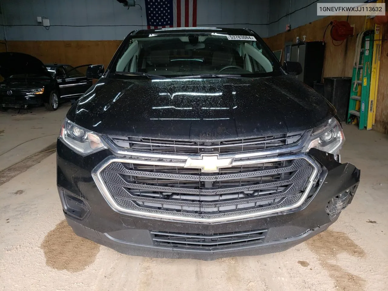 2018 Chevrolet Traverse Ls VIN: 1GNEVFKWXJJ113632 Lot: 53783084