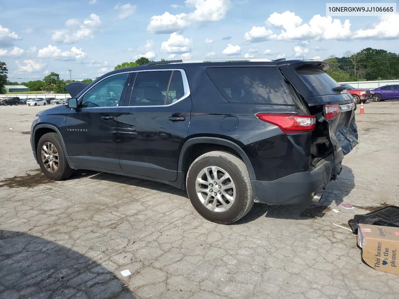 2018 Chevrolet Traverse Lt VIN: 1GNERGKW9JJ106665 Lot: 55413414