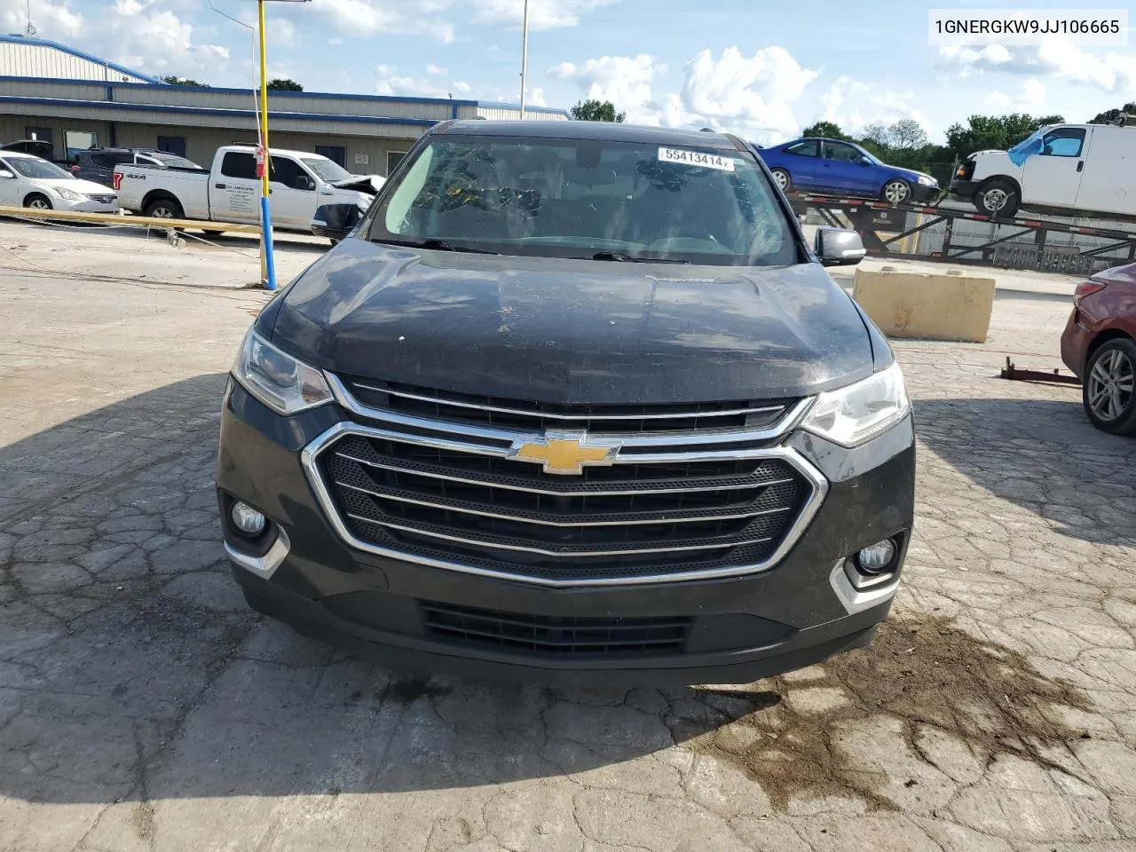 1GNERGKW9JJ106665 2018 Chevrolet Traverse Lt