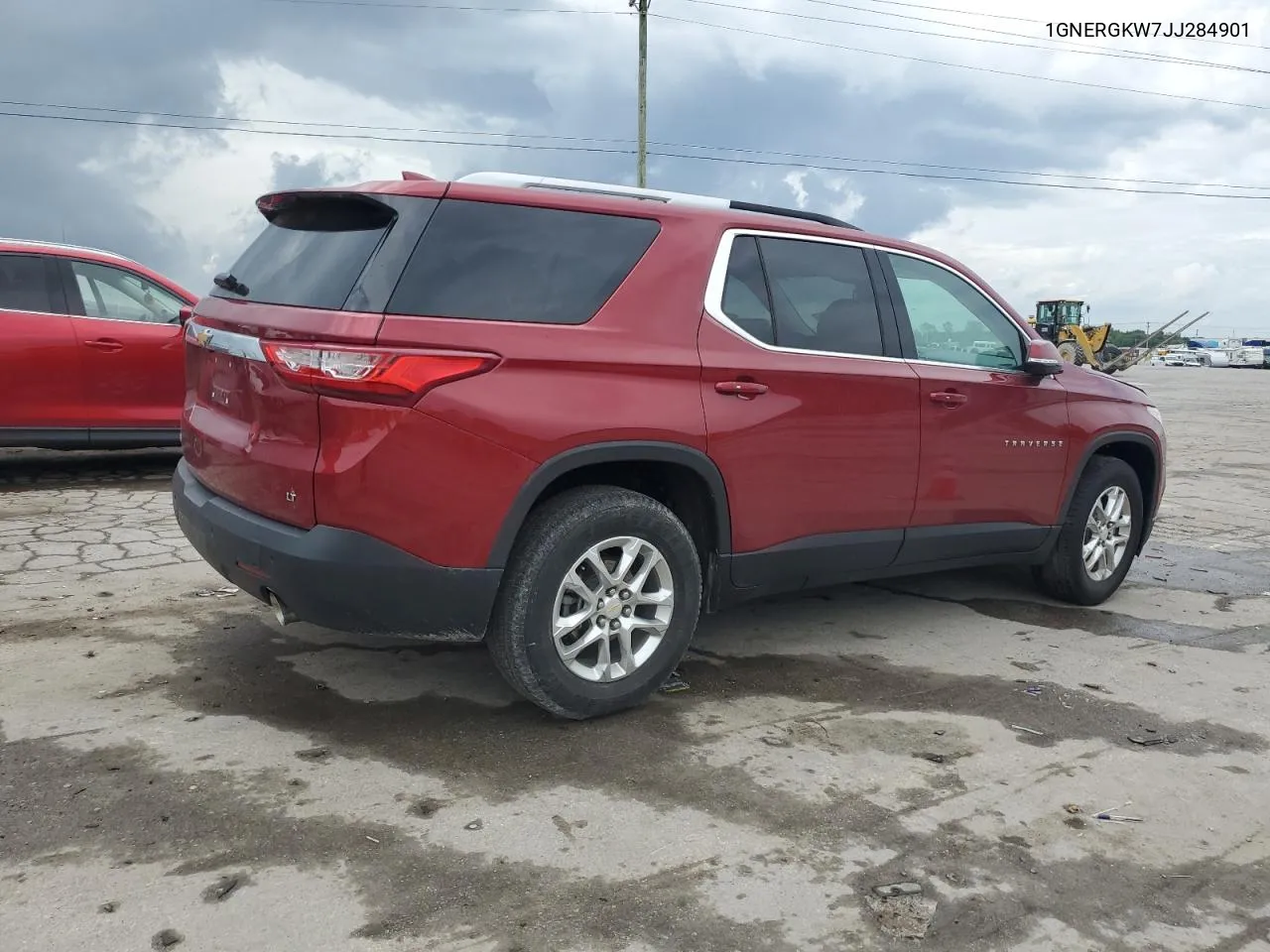 1GNERGKW7JJ284901 2018 Chevrolet Traverse Lt