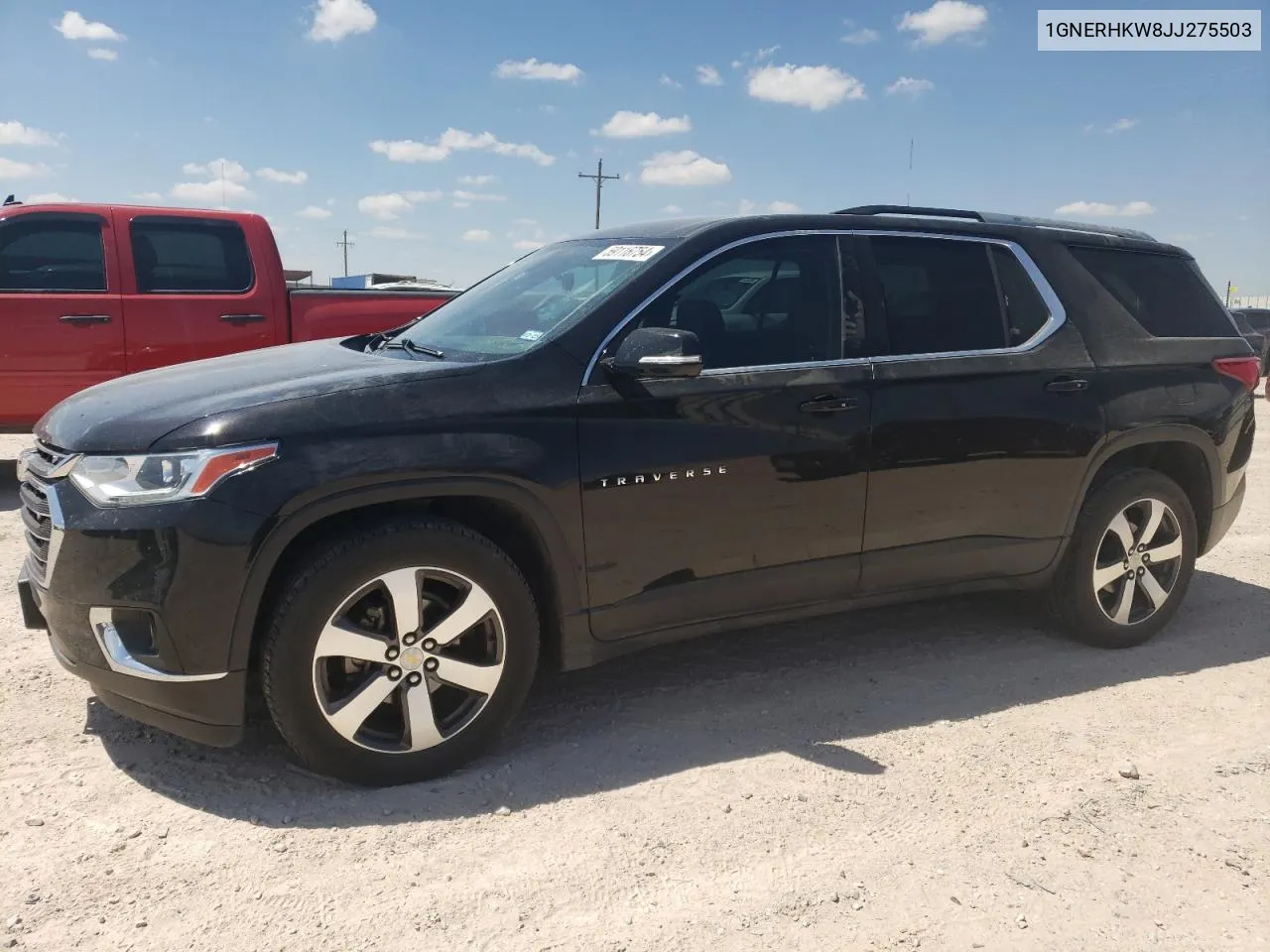 1GNERHKW8JJ275503 2018 Chevrolet Traverse Lt