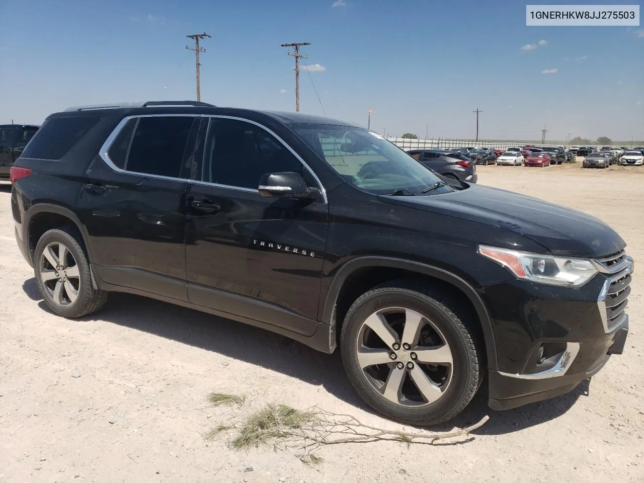 1GNERHKW8JJ275503 2018 Chevrolet Traverse Lt