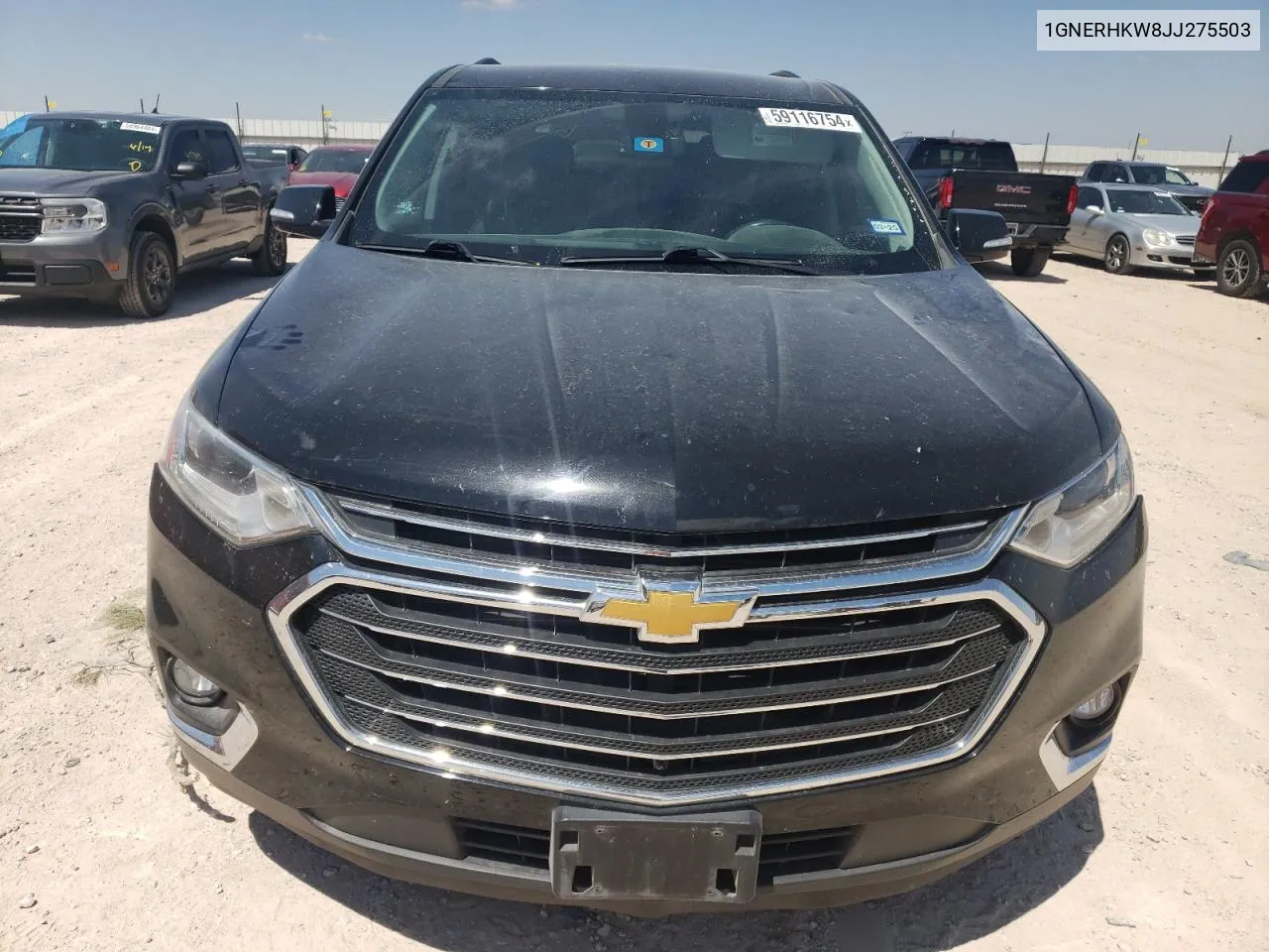 1GNERHKW8JJ275503 2018 Chevrolet Traverse Lt