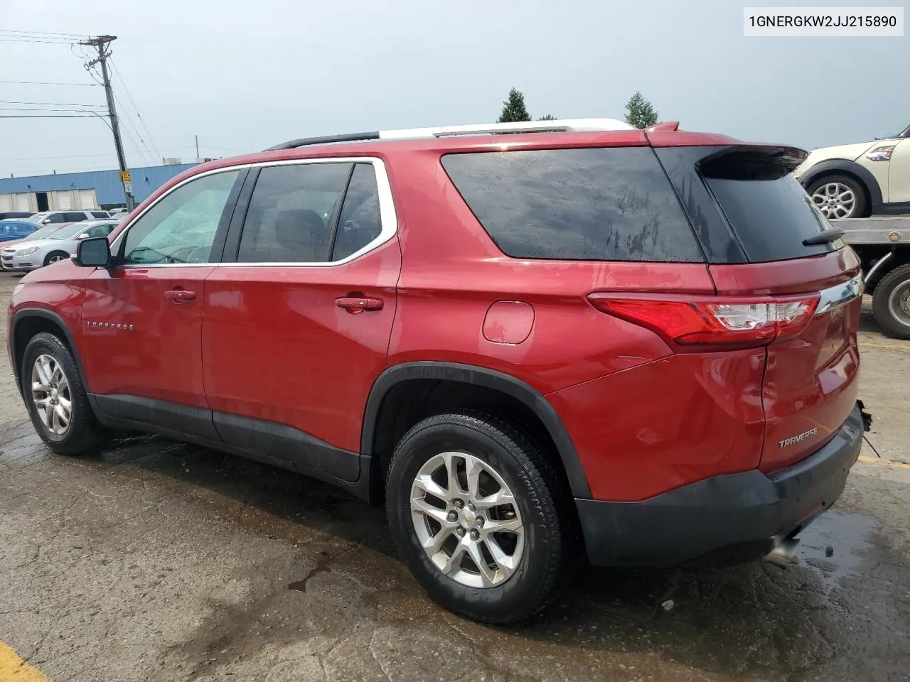 1GNERGKW2JJ215890 2018 Chevrolet Traverse Lt