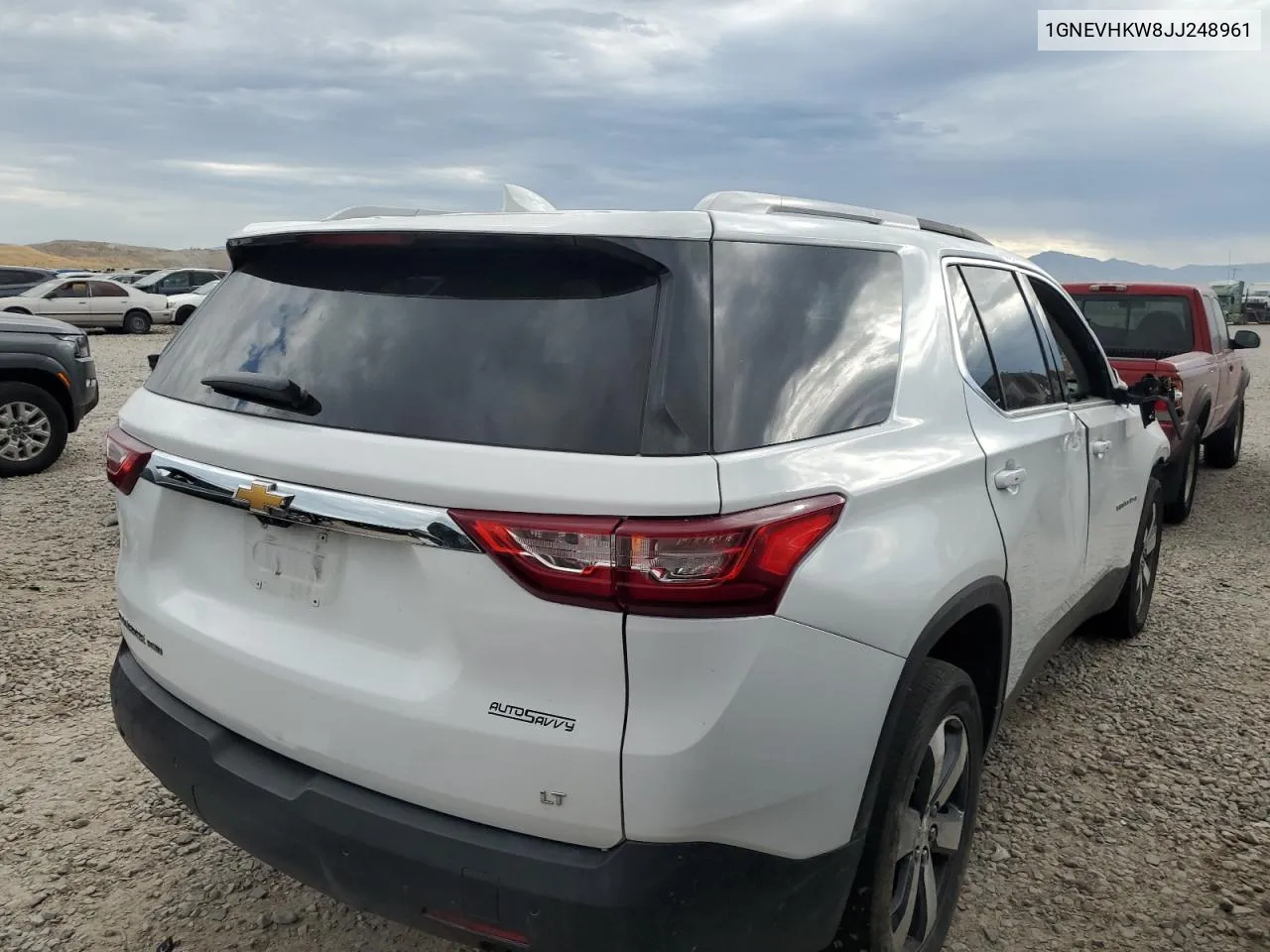 2018 Chevrolet Traverse Lt VIN: 1GNEVHKW8JJ248961 Lot: 60809154