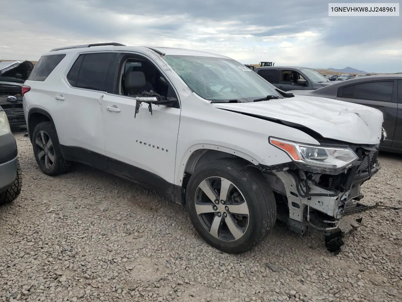 2018 Chevrolet Traverse Lt VIN: 1GNEVHKW8JJ248961 Lot: 60809154