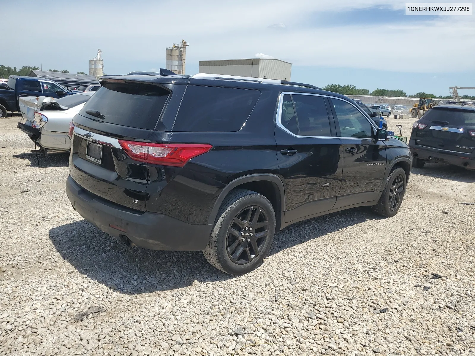 1GNERHKWXJJ277298 2018 Chevrolet Traverse Lt