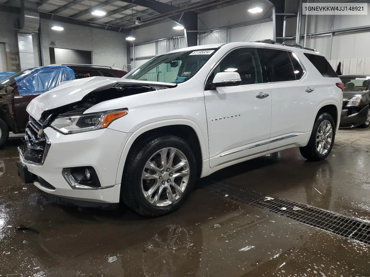 1GNEVKKW4JJ148921 2018 Chevrolet Traverse High Country