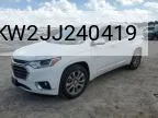 1GNERKKW2JJ240419 2018 Chevrolet Traverse Premier