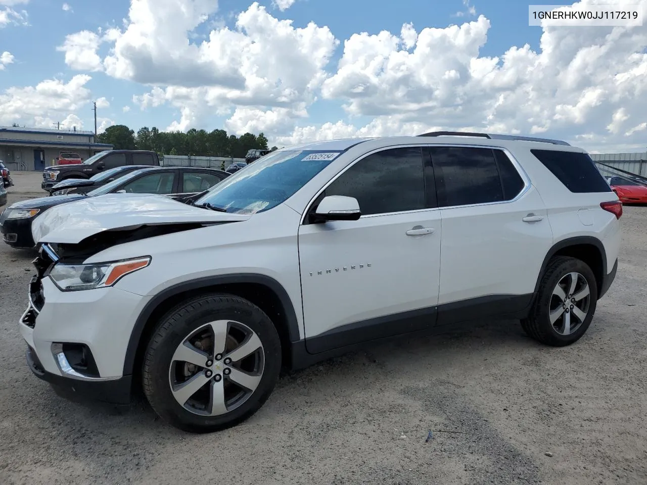 1GNERHKW0JJ117219 2018 Chevrolet Traverse Lt