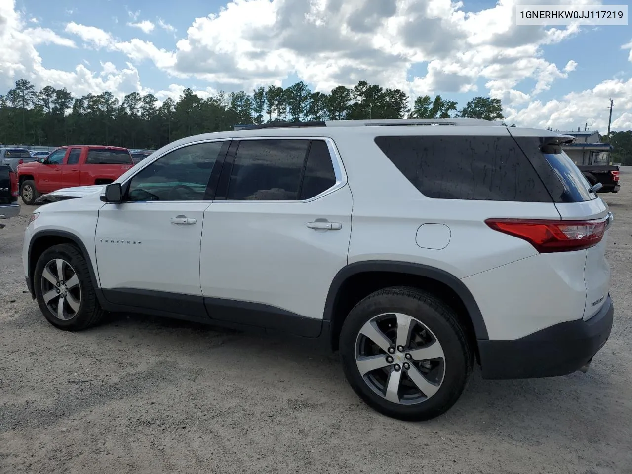 2018 Chevrolet Traverse Lt VIN: 1GNERHKW0JJ117219 Lot: 63525154