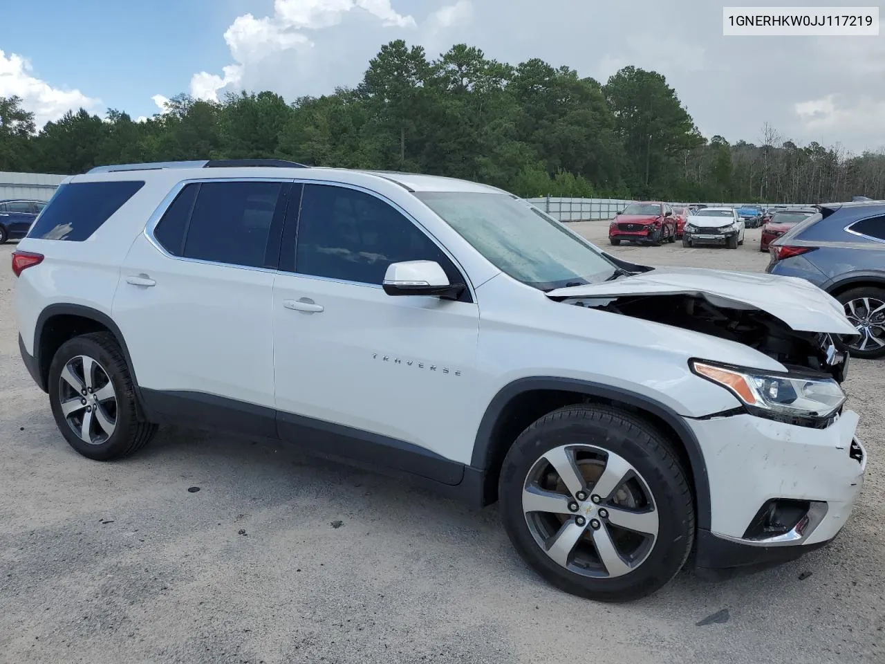 1GNERHKW0JJ117219 2018 Chevrolet Traverse Lt