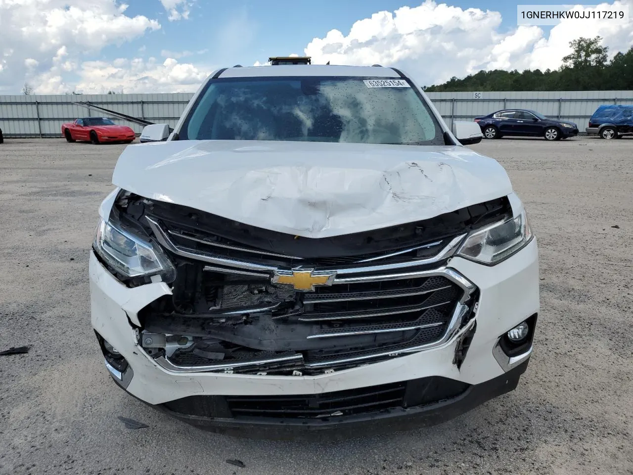 2018 Chevrolet Traverse Lt VIN: 1GNERHKW0JJ117219 Lot: 63525154