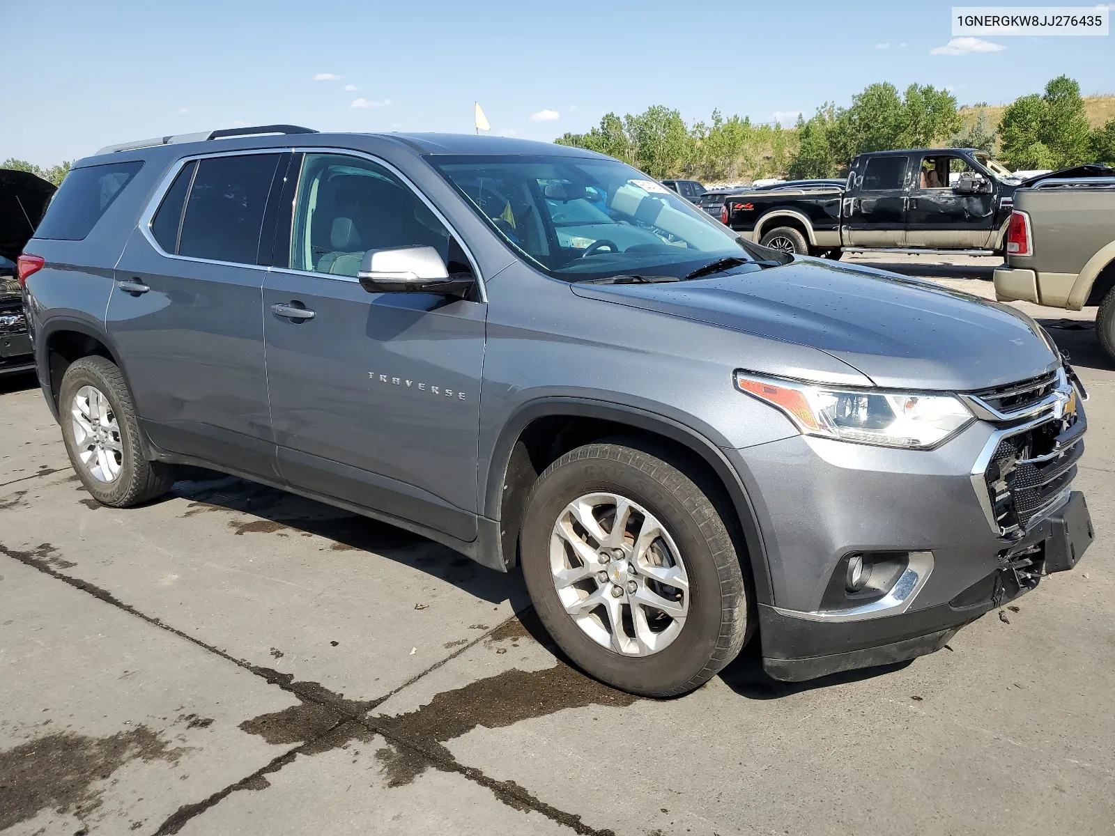 2018 Chevrolet Traverse Lt VIN: 1GNERGKW8JJ276435 Lot: 65404784