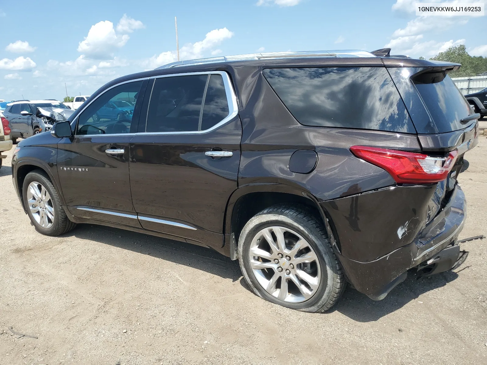 2018 Chevrolet Traverse High Country VIN: 1GNEVKKW6JJ169253 Lot: 65711794