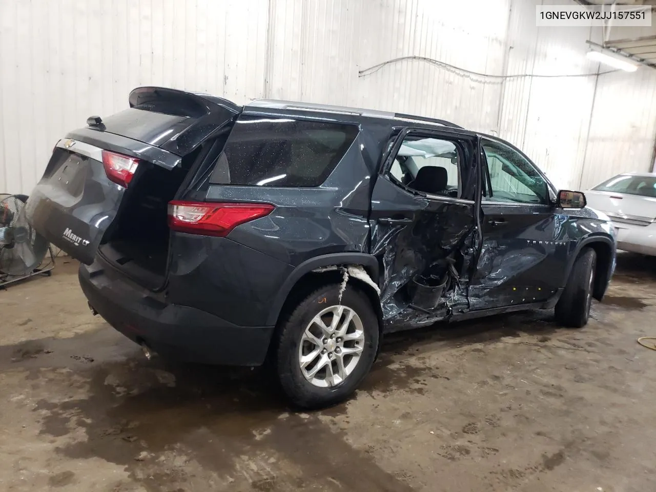 1GNEVGKW2JJ157551 2018 Chevrolet Traverse Lt