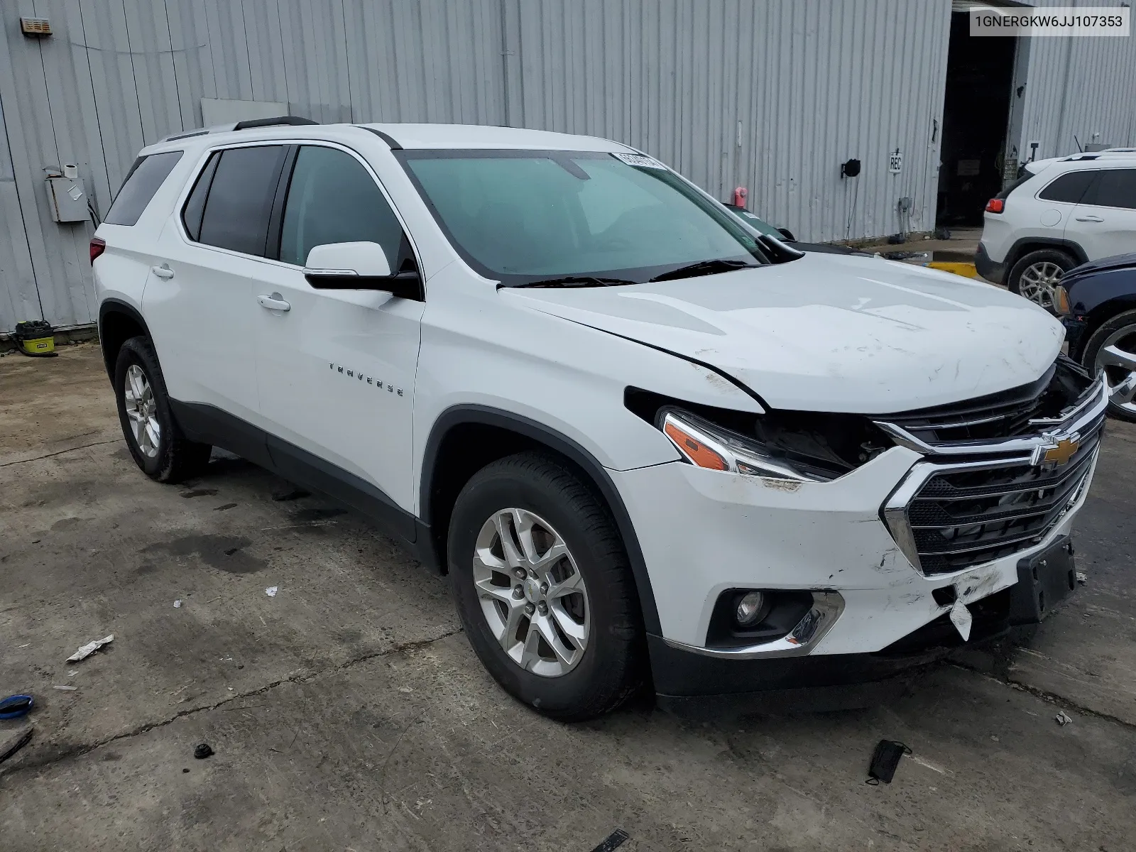 2018 Chevrolet Traverse Lt VIN: 1GNERGKW6JJ107353 Lot: 66340154