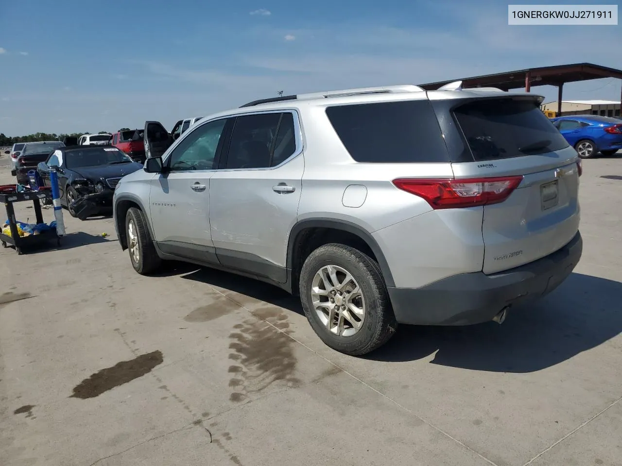 1GNERGKW0JJ271911 2018 Chevrolet Traverse Lt