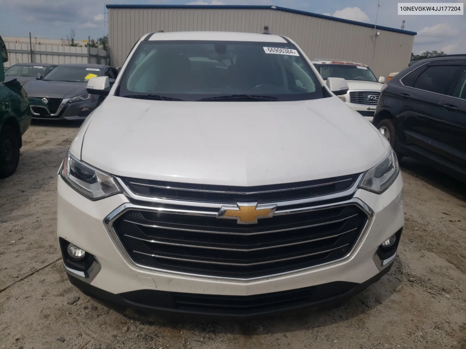 2018 Chevrolet Traverse Lt VIN: 1GNEVGKW4JJ177204 Lot: 66906384